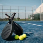 tennis-paddles-balls-arrangement